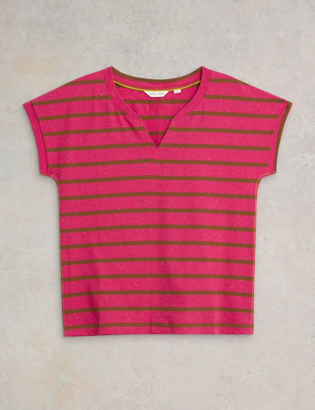 Pure Cotton Striped T-Shirt 1 of 6