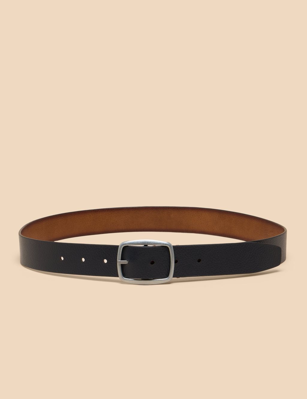 Leather Reversible Jeans Belt