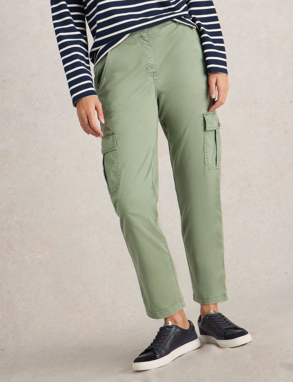 Lyocell Rich Cargo Trousers