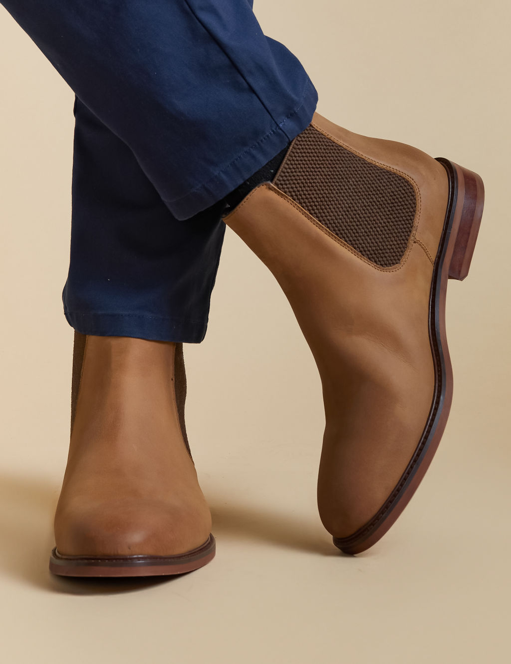 Leather Chelsea Boots
