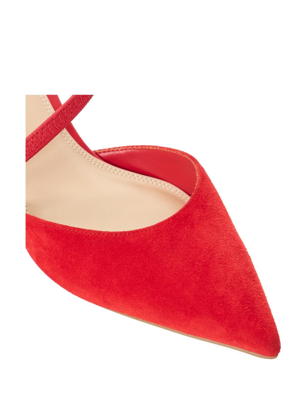 Kitten Heel Pointed Court Shoes 5 of 5