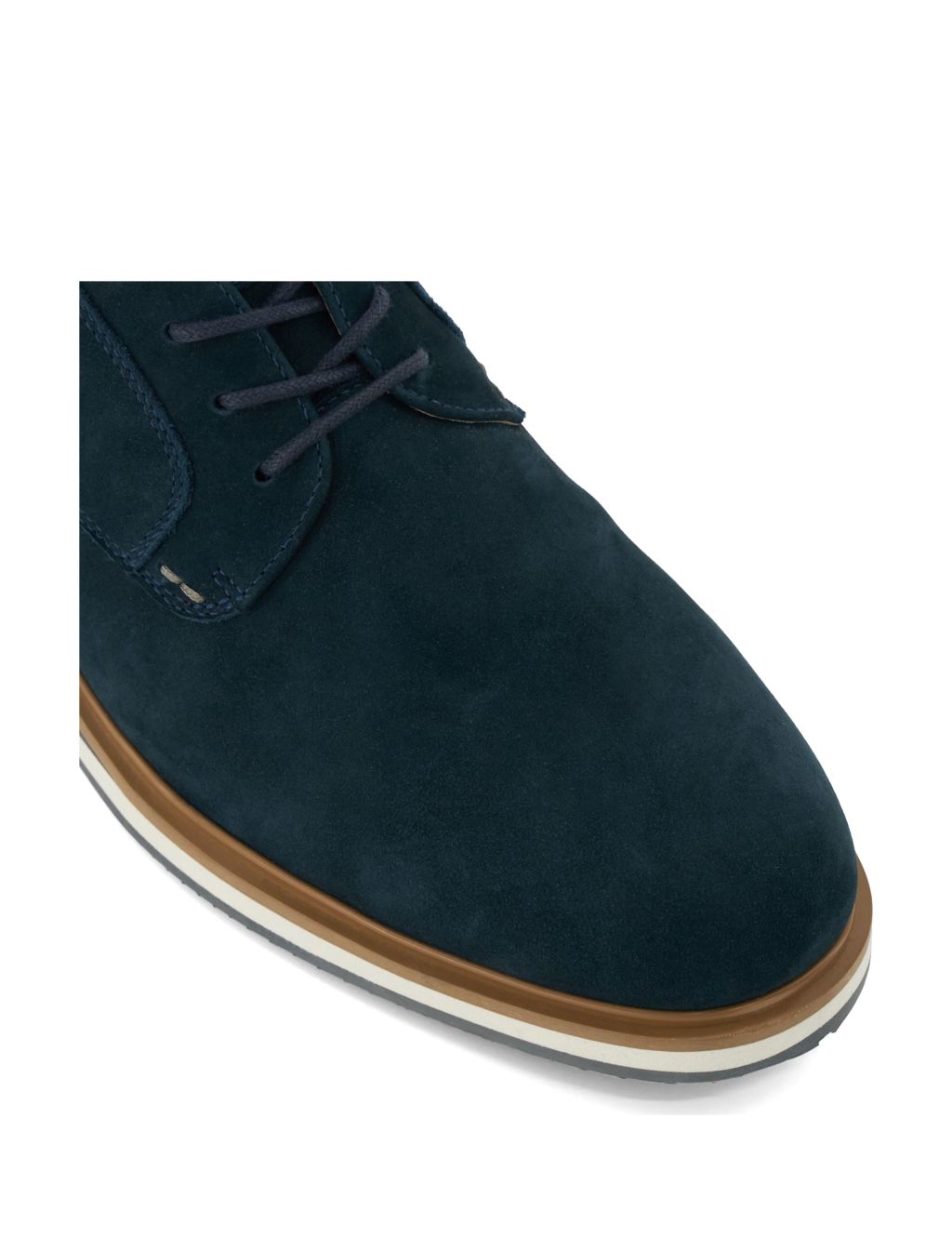 Wide Fit Suede Brogues 2 of 5