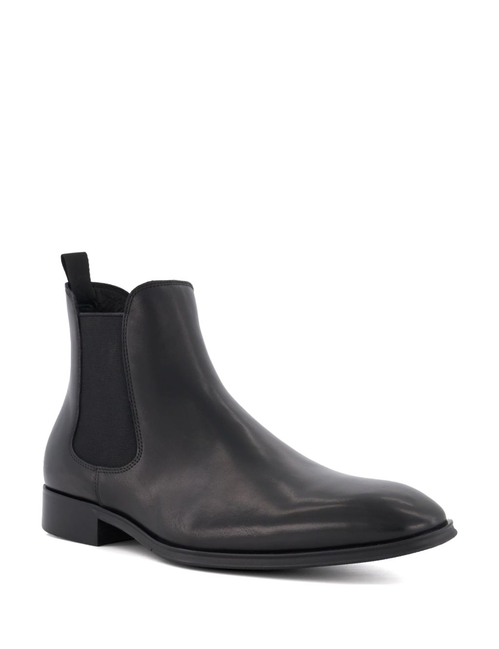 Leather Pull-On Chelsea Boots 1 of 4