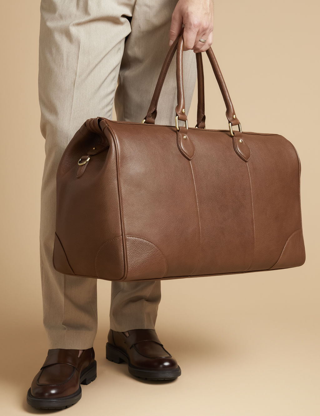 Leather Weekend Bag