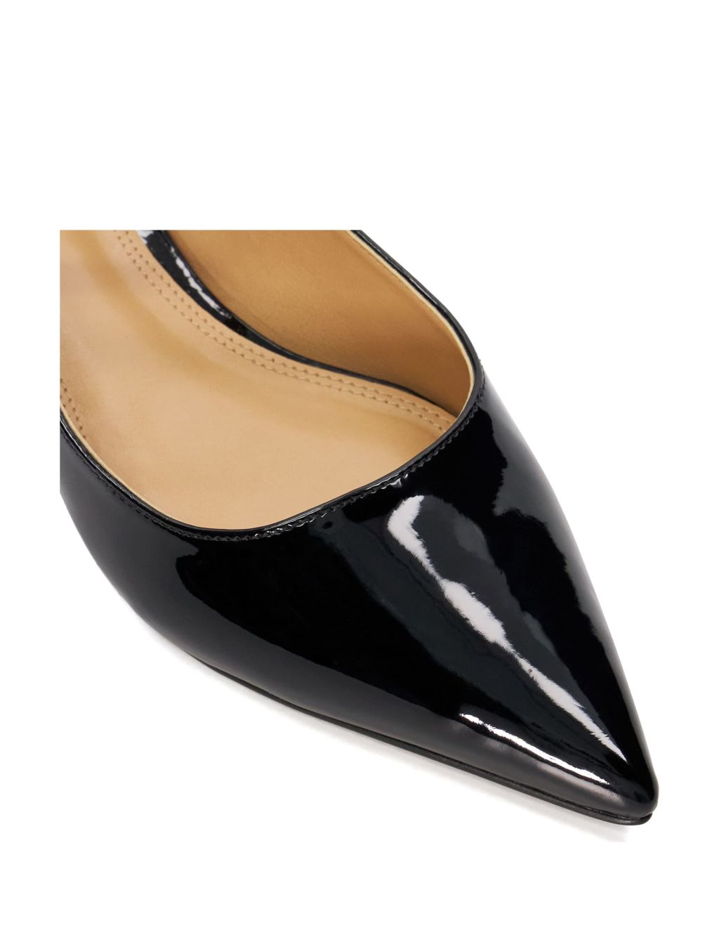 Patent Block Heel Ballet Pumps 5 of 5