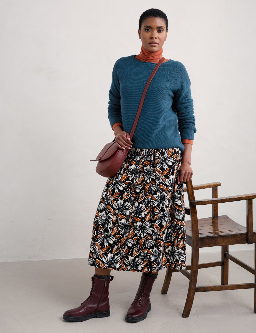 Wool Rich Crew Neck Jumper