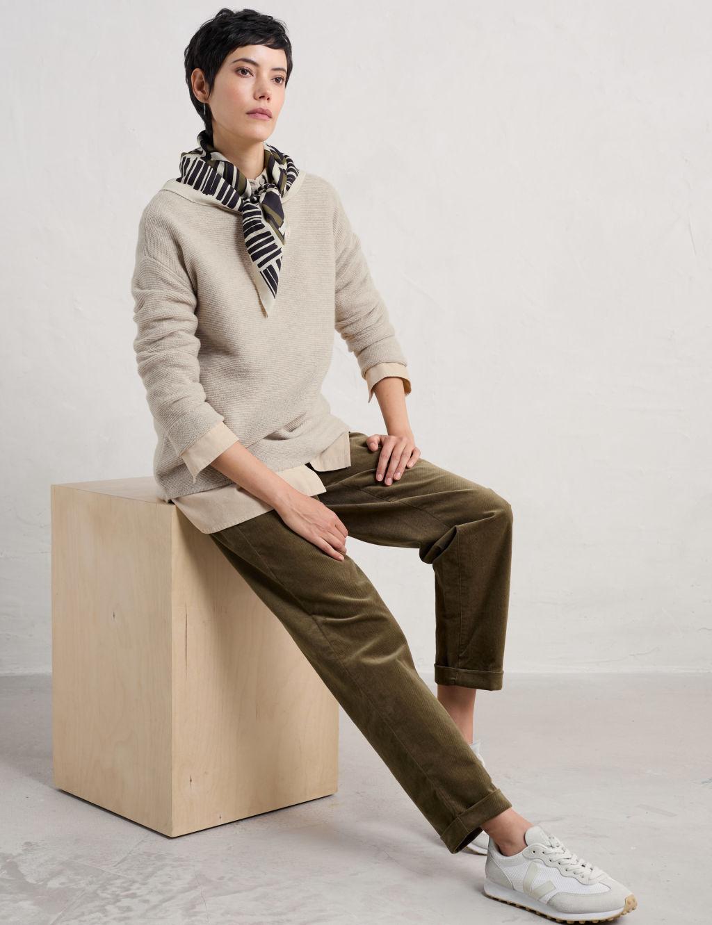 Wool Rich Crew Neck Jumper