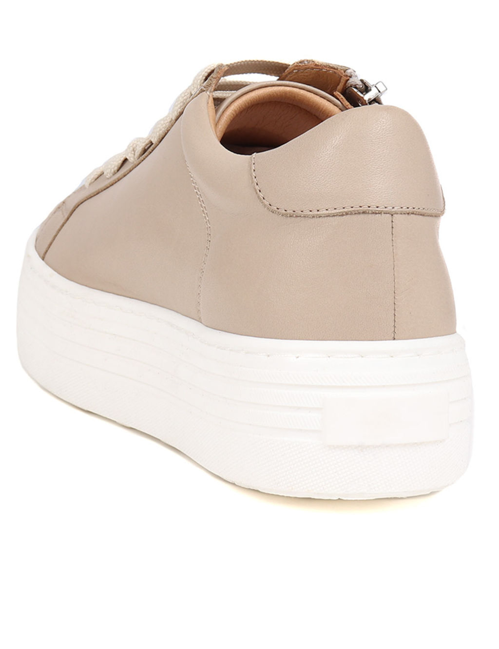 Leather Flatform Trainers 4 of 7