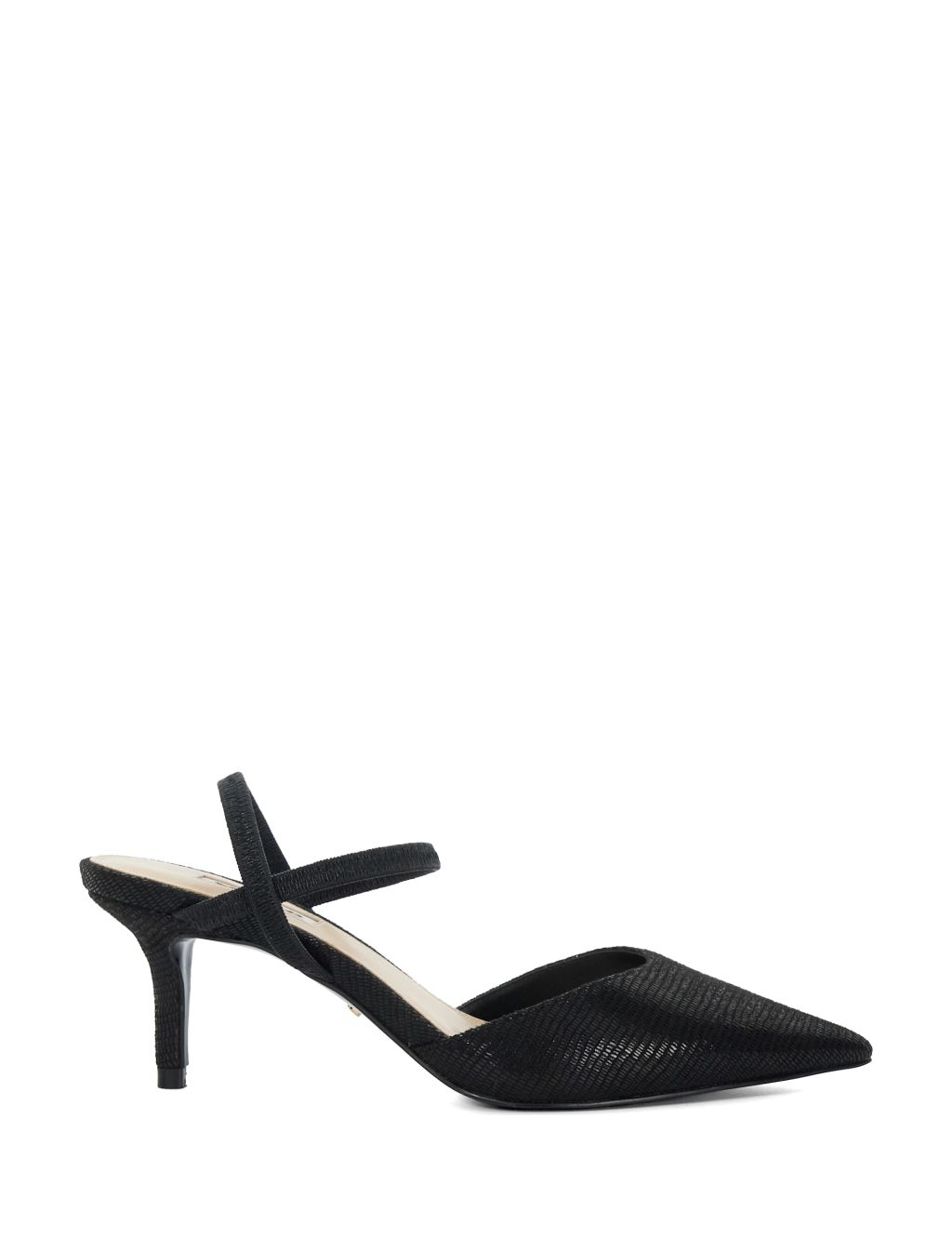 Stiletto Heel Pointed Slingback Court Shoes