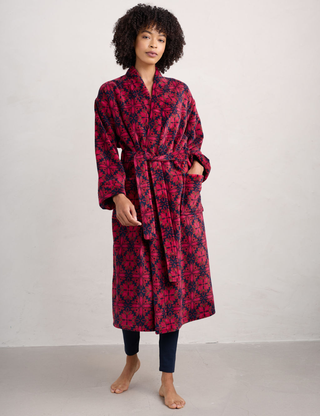 Printed Dressing Gown