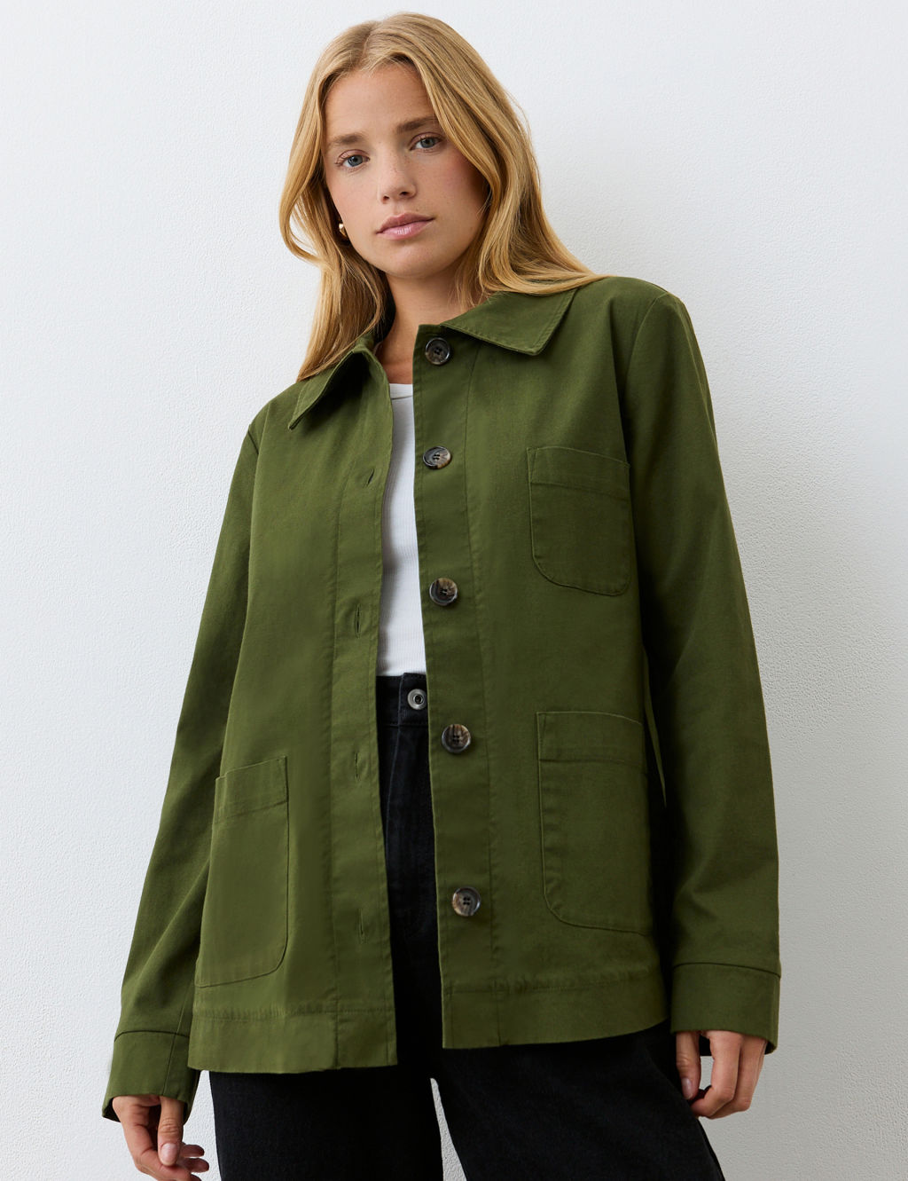 Collared Shacket