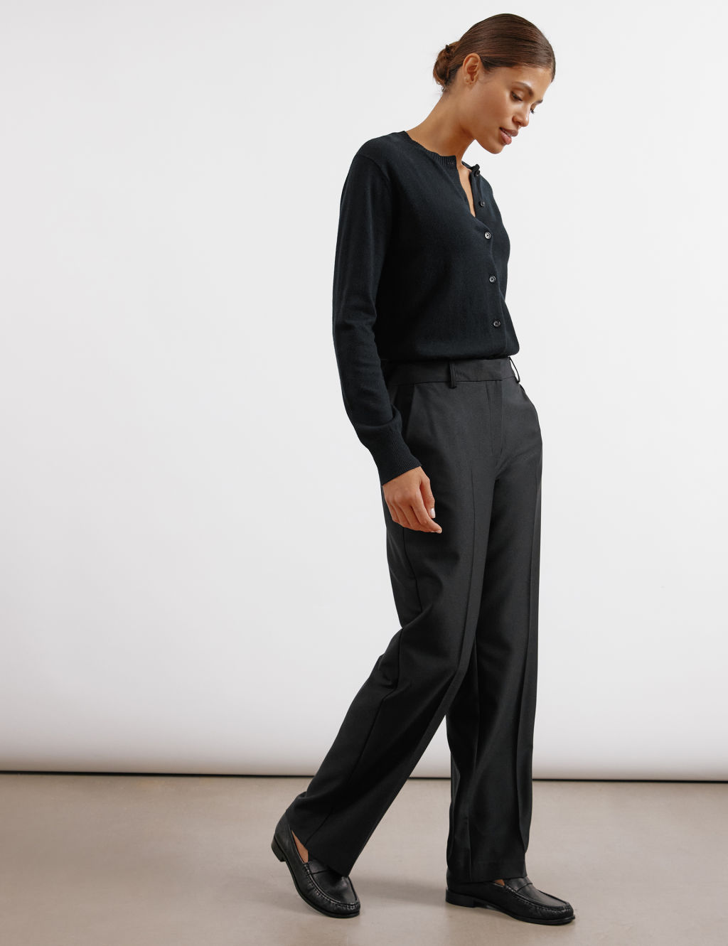 Tailored Straight Leg Trousers