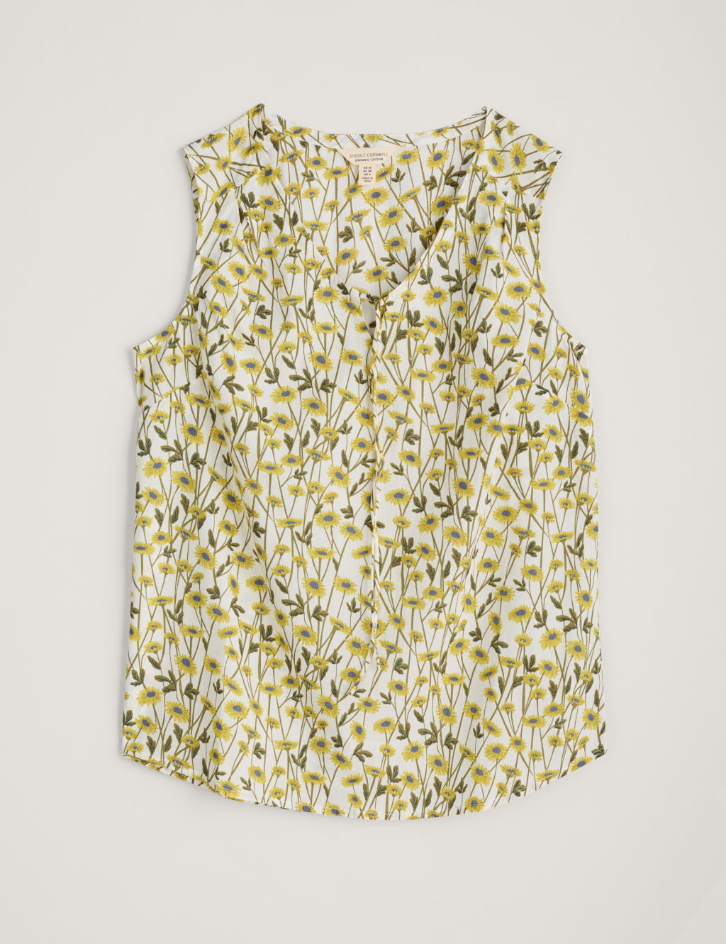 Pure Cotton Floral V-neck Vest | Seasalt Cornwall | M&S