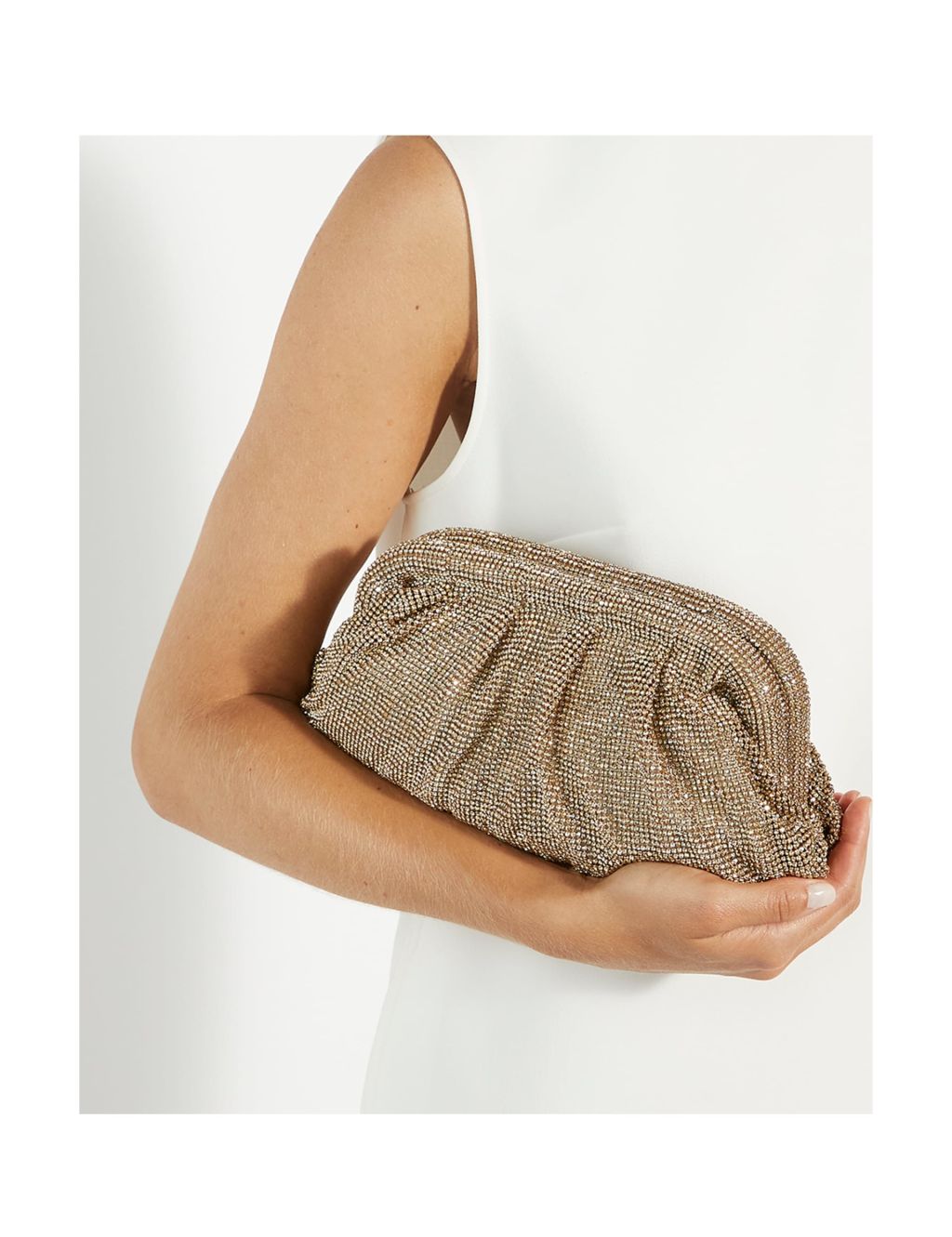 Premium Crystal Clutch Bag