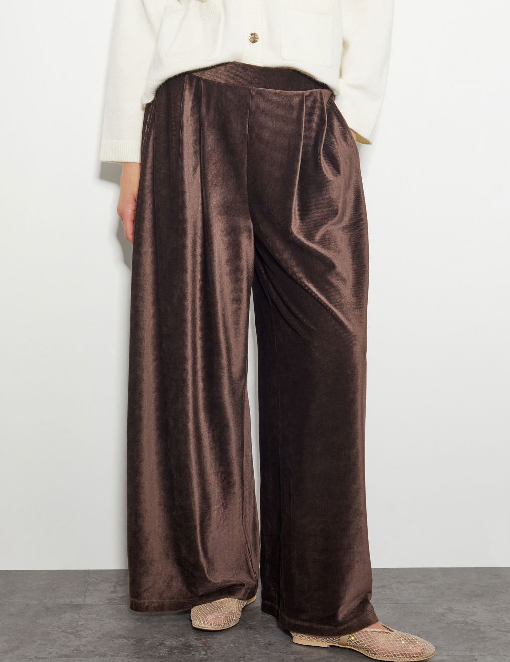 Maii Trousers - Coffee Brown main image 1