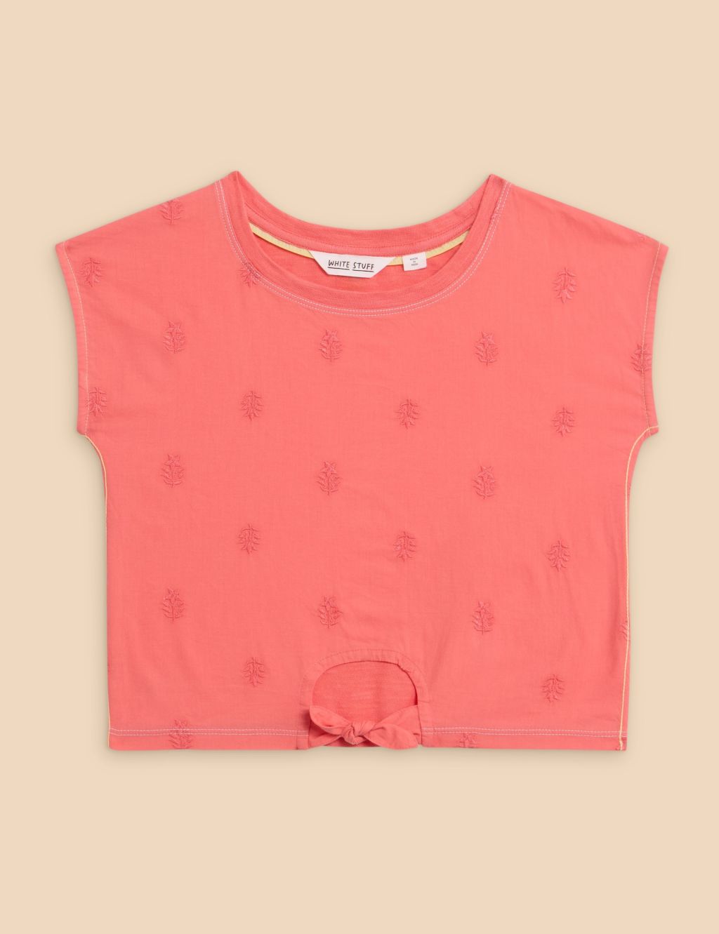 Pure Cotton Embroidered T-Shirt (3-10 Yrs)