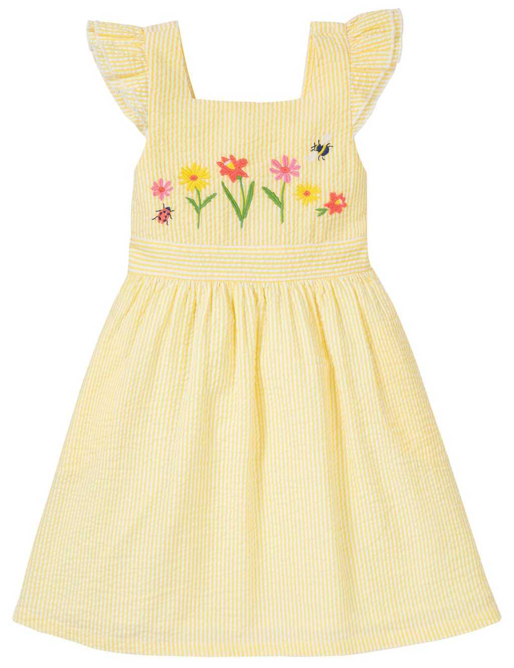 Organic Cotton Floral Dress (2-10 Yrs) 3 of 7