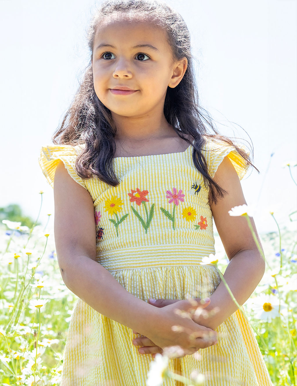 Organic Cotton Floral Dress (2-10 Yrs) 6 of 7