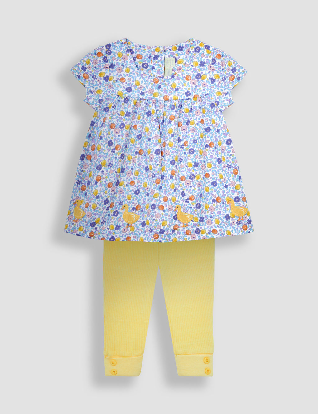 2pc Pure Cotton Duck Outfit (0-3 Yrs)