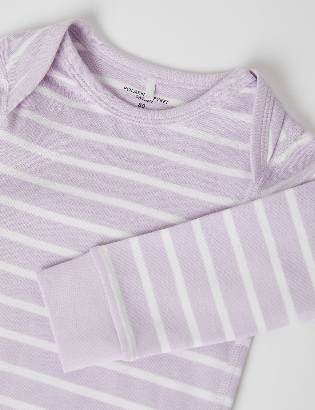 Pure Cotton Striped Bodysuit (7lbs-1 Yrs) 2 of 4