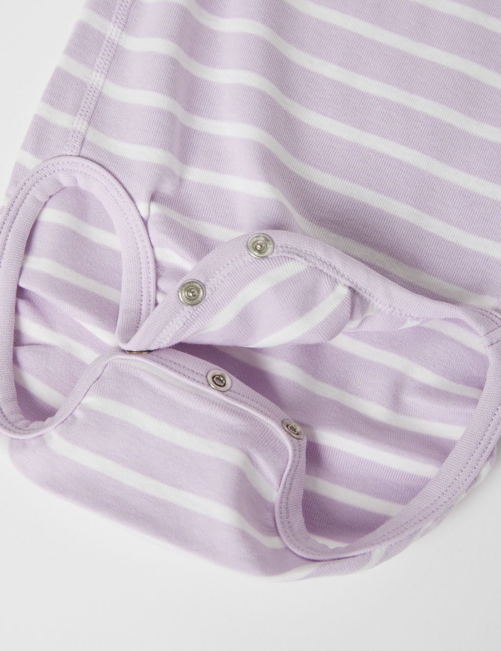 Pure Cotton Striped Bodysuit (7lbs-1 Yrs) 4 of 4