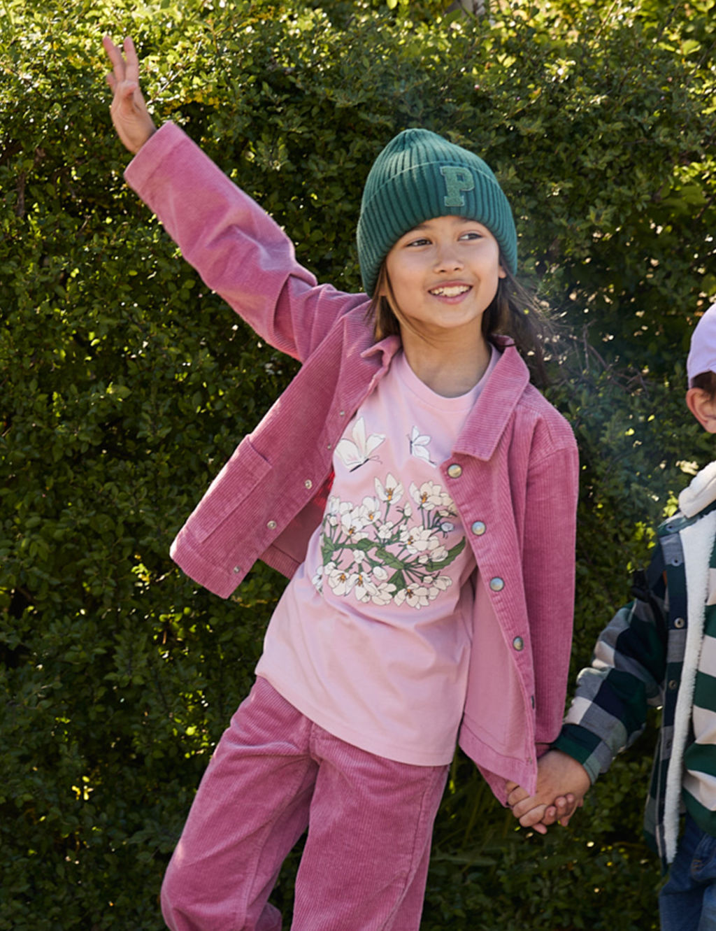 Pure Cotton Floral T-Shirt (1-10 Yrs)