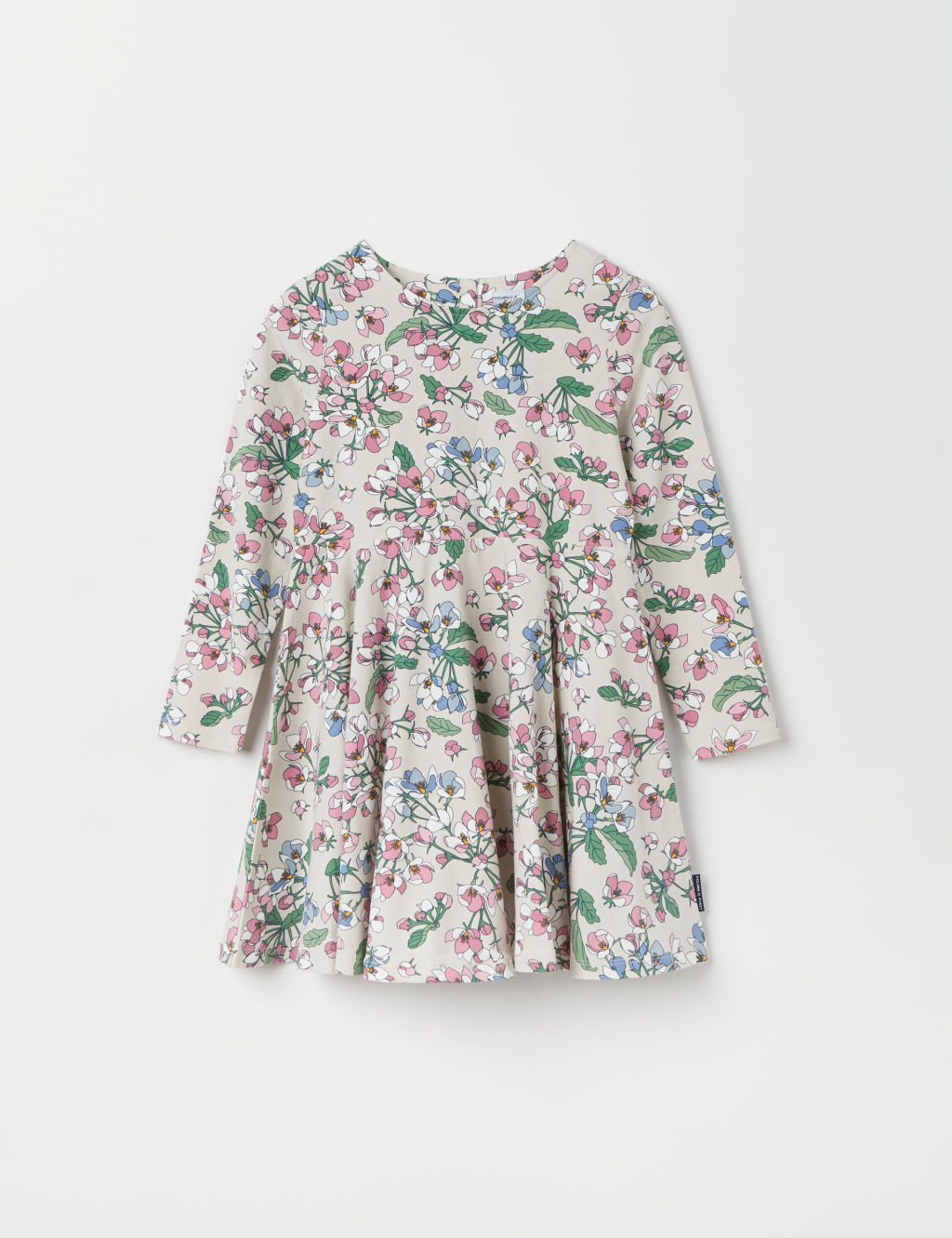 Cotton Rich Floral Dress (1-10 Yrs)