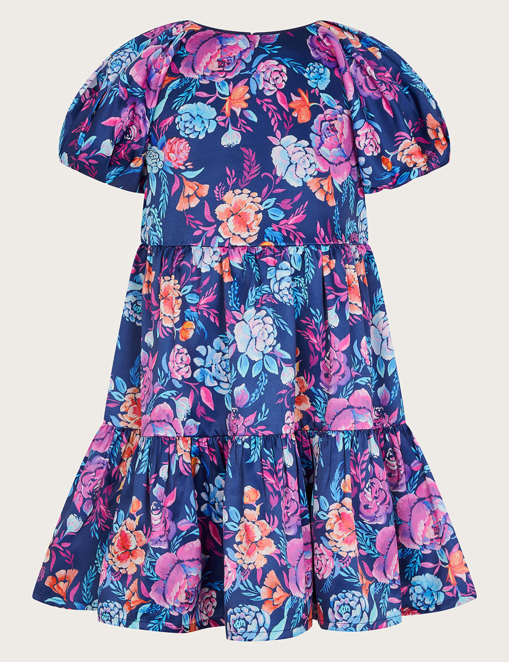 Floral Tiered Party Dress (3-13 Yrs)