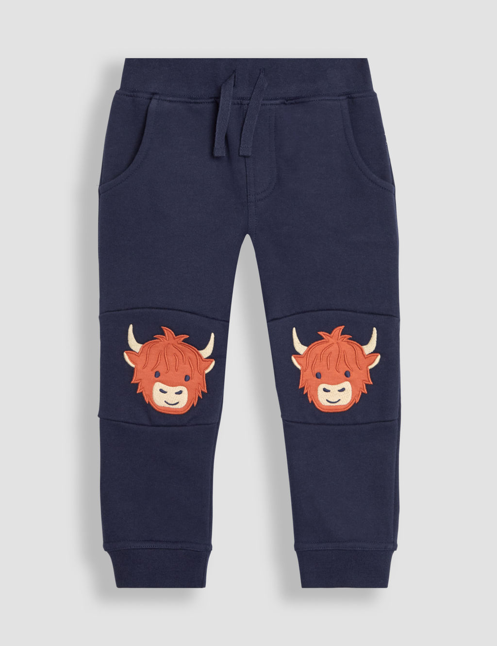 Pure Cotton Highland Cow Joggers (6 Mths - 6 Yrs)