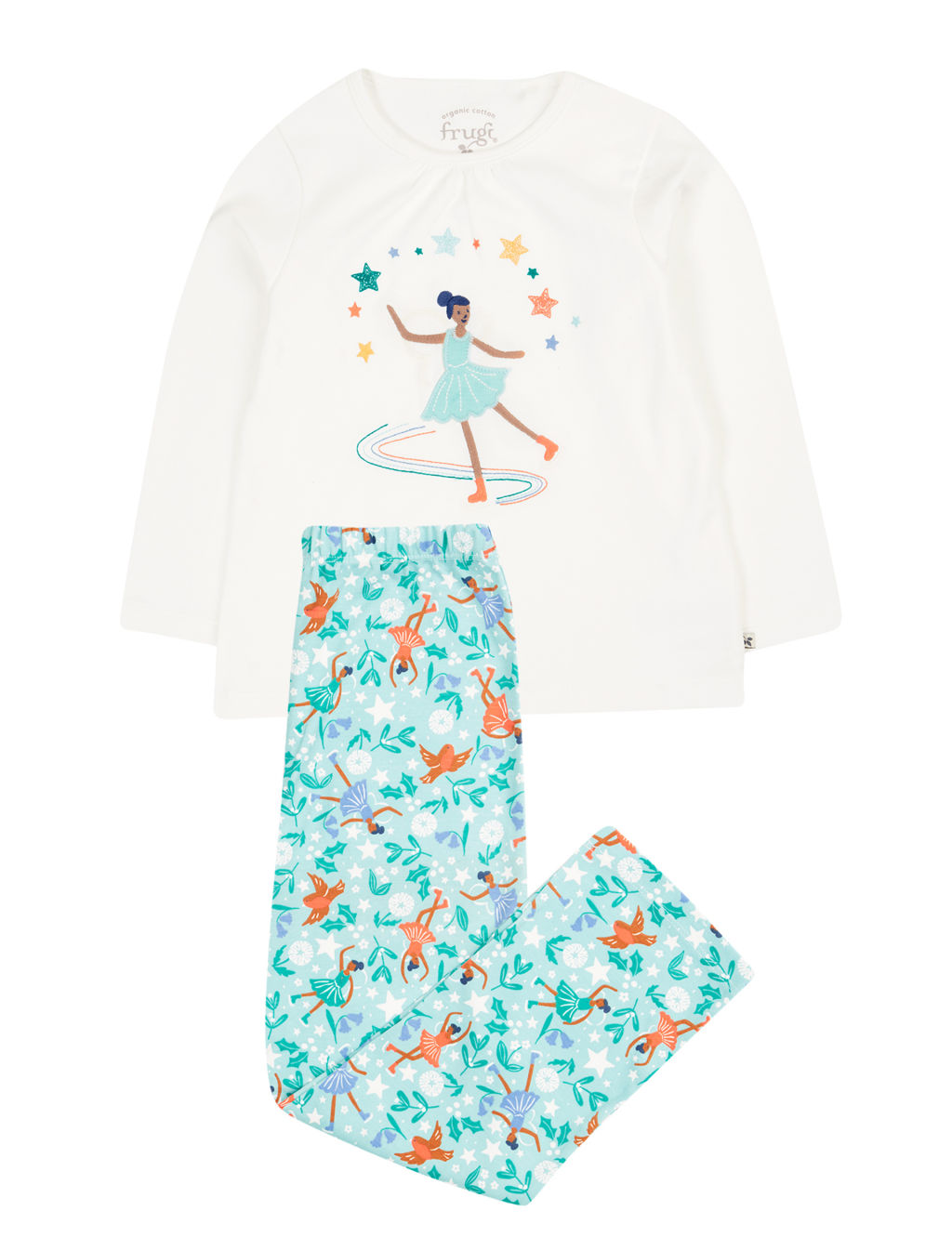 Pure Cotton Ballerina Pyjamas (2-10 Yrs)