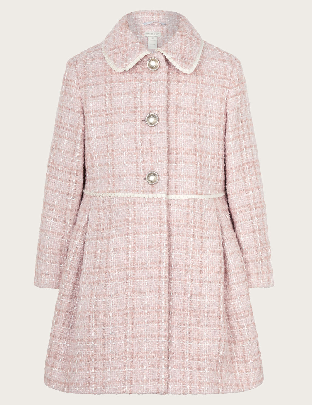 Tweed Collared Coat (3-15 Yrs)