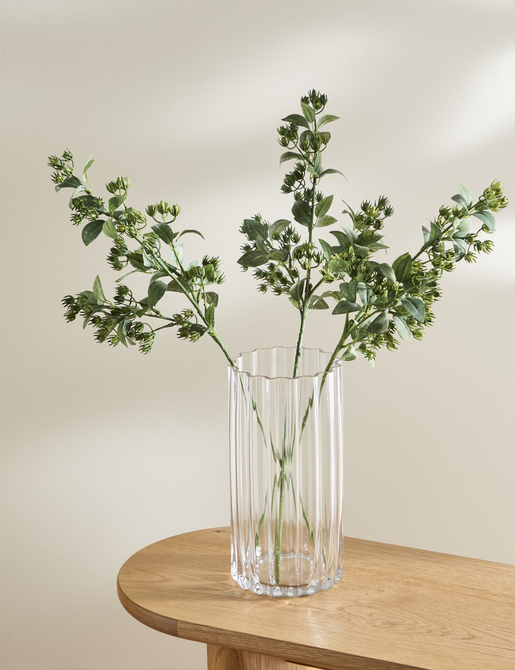Set of 3 Artificial Foliage Single Stems