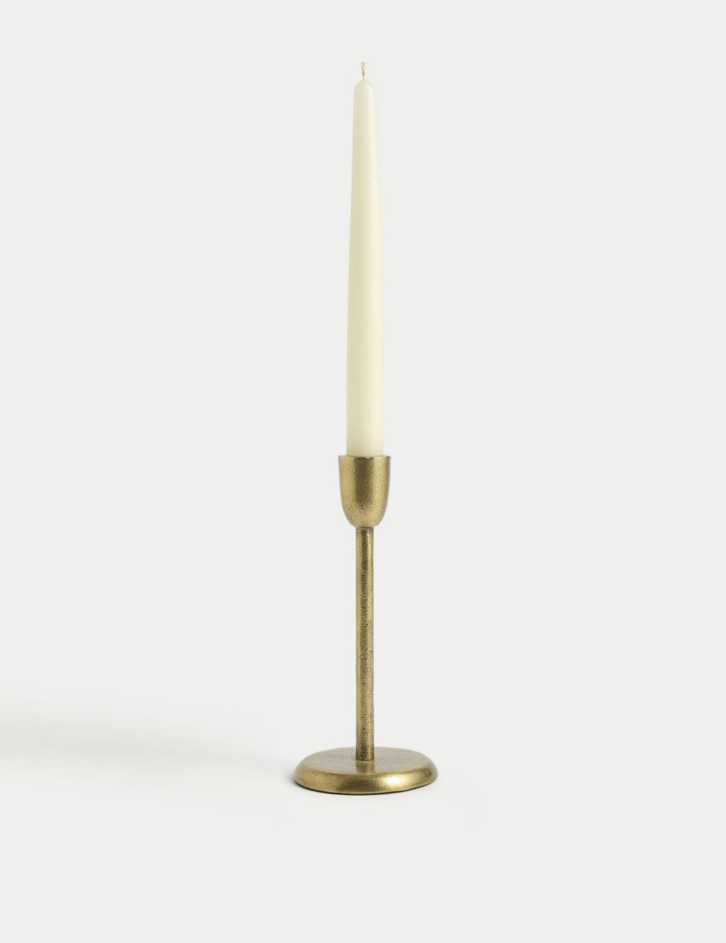 Metal Patina Dinner Candle Holder
