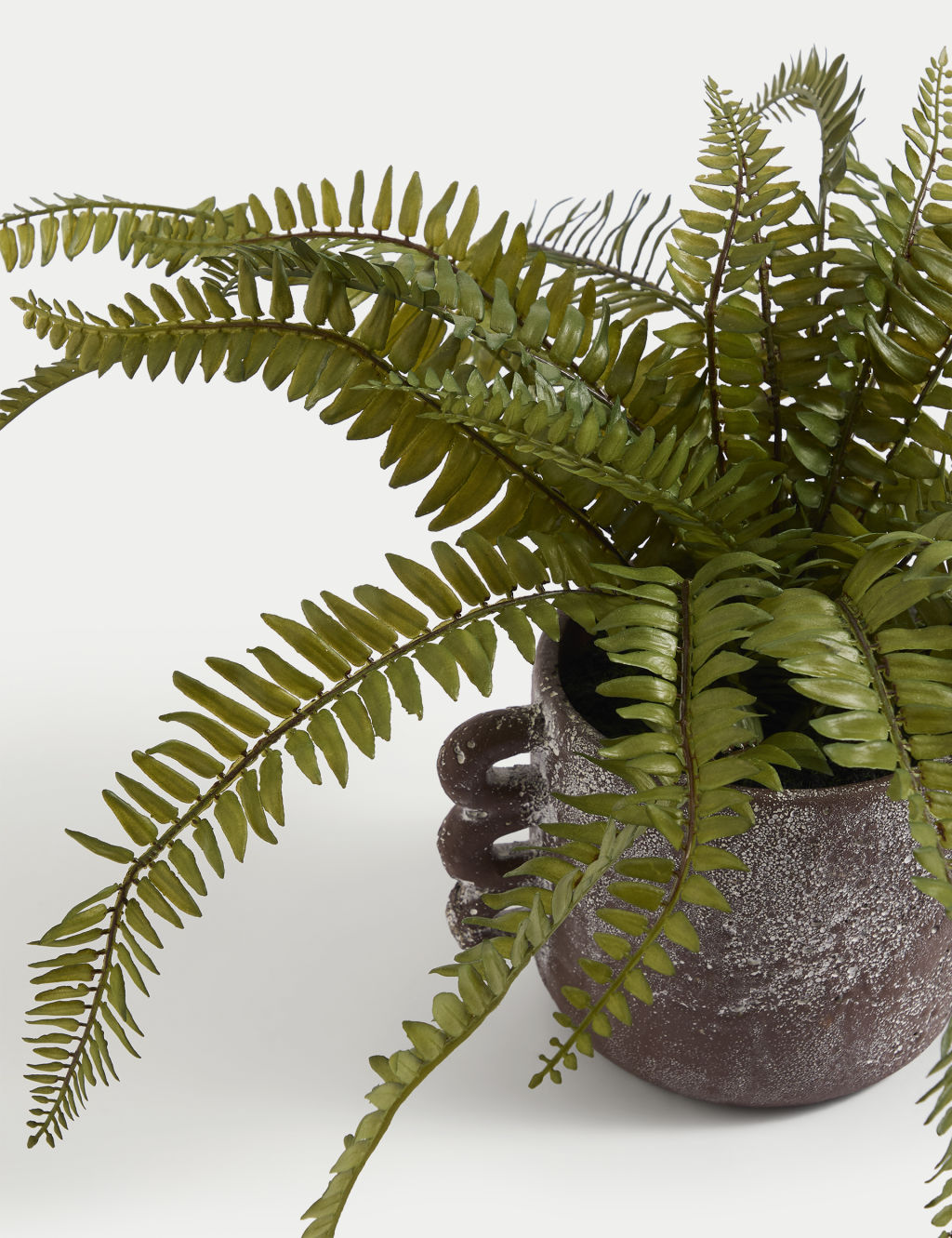 Artificial Fern Plant in Ceramic Pot 4 of 5