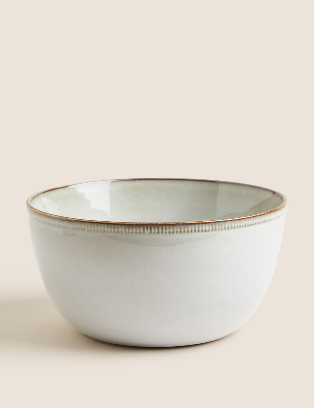 Stoneware Salad Bowl