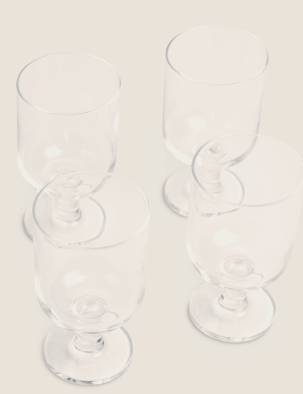 Set of 4 Tribeca Stackable Wine Glasses 1 of 5