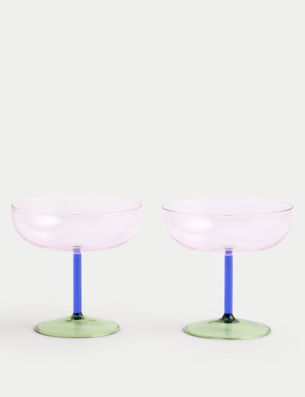 Set of 2 Coupe Glasses