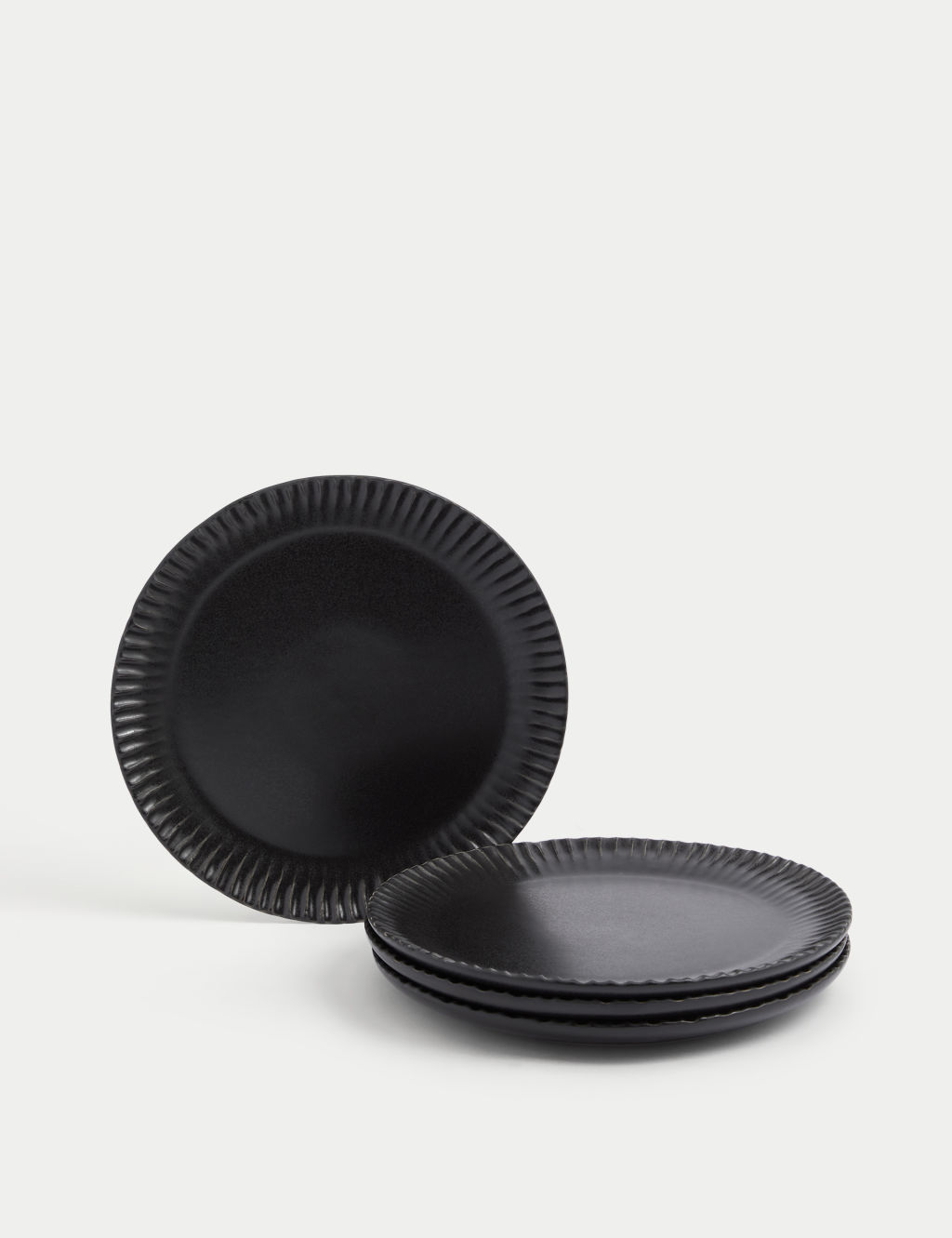 Set of 4 Textured Side Plates