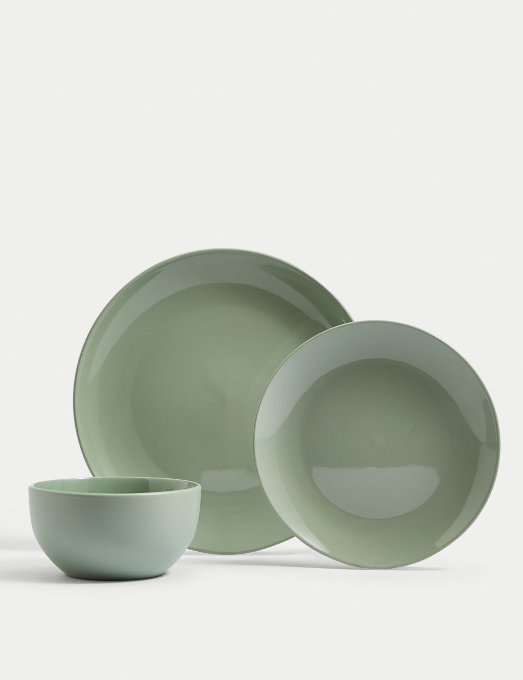 12 Piece Everyday Stoneware Dinner Set