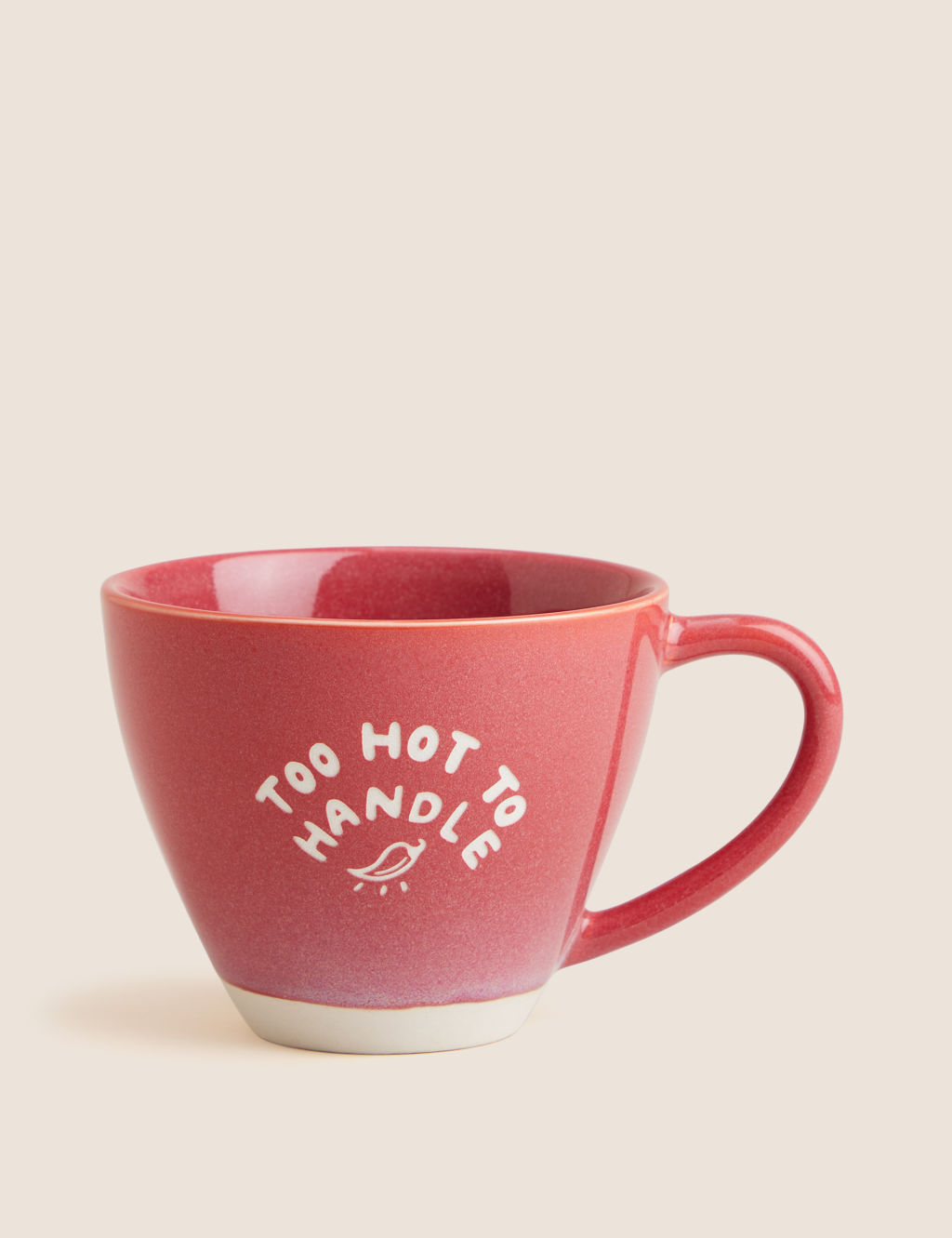 Too Hot To Handle Slogan Mug 3 of 3