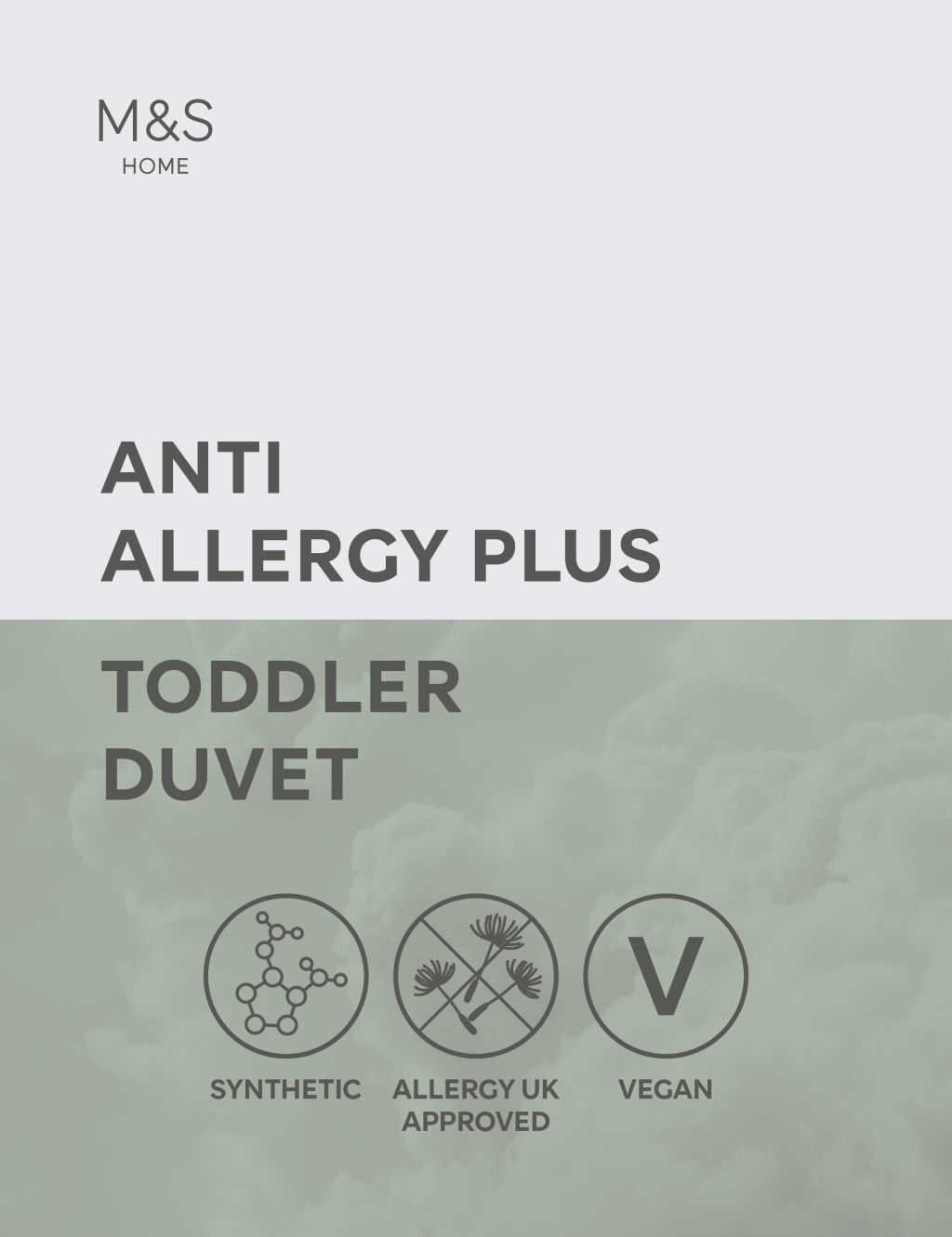 Anti Allergy Plus 4 Tog Cot Bed Duvet M&S Collection M&S