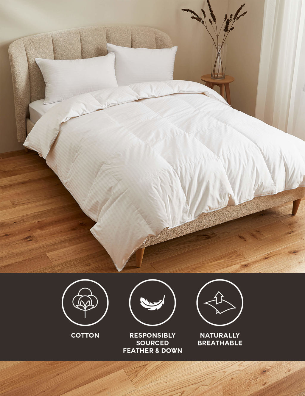 Luxury Hungarian Goose Down 10.5 Tog Duvet