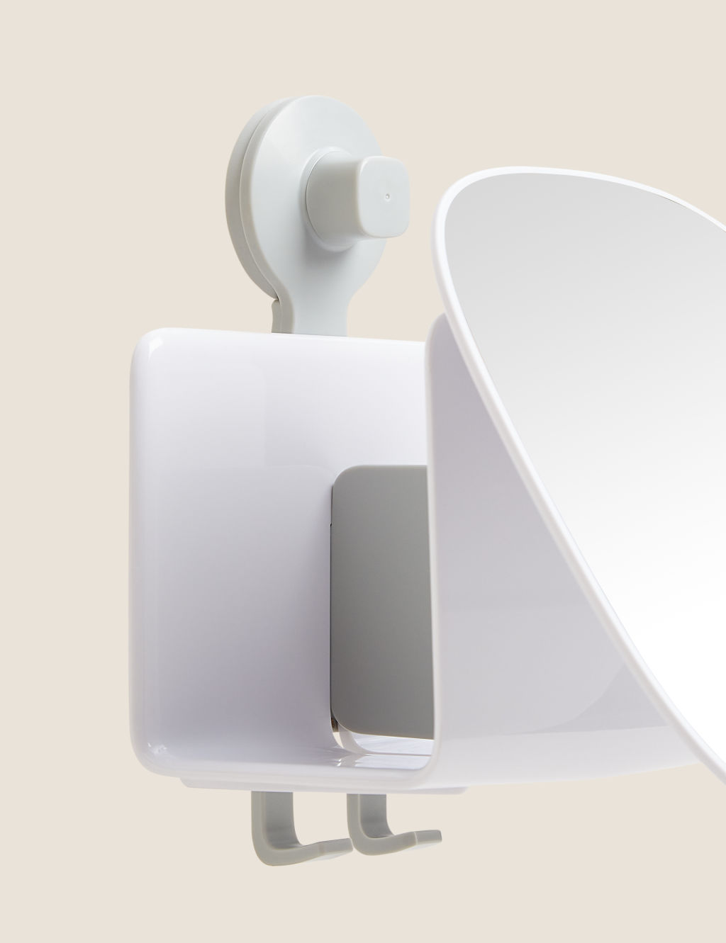 EasyStore™ Compact Shower Caddy with Mirror Joseph Joseph M&S