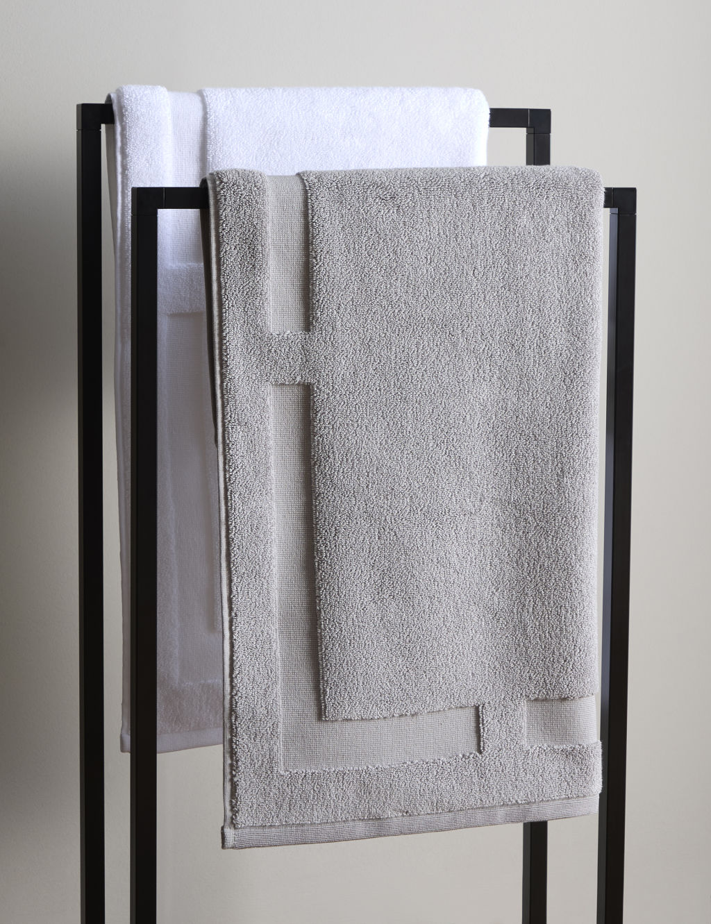 Border Terry Bath Mat