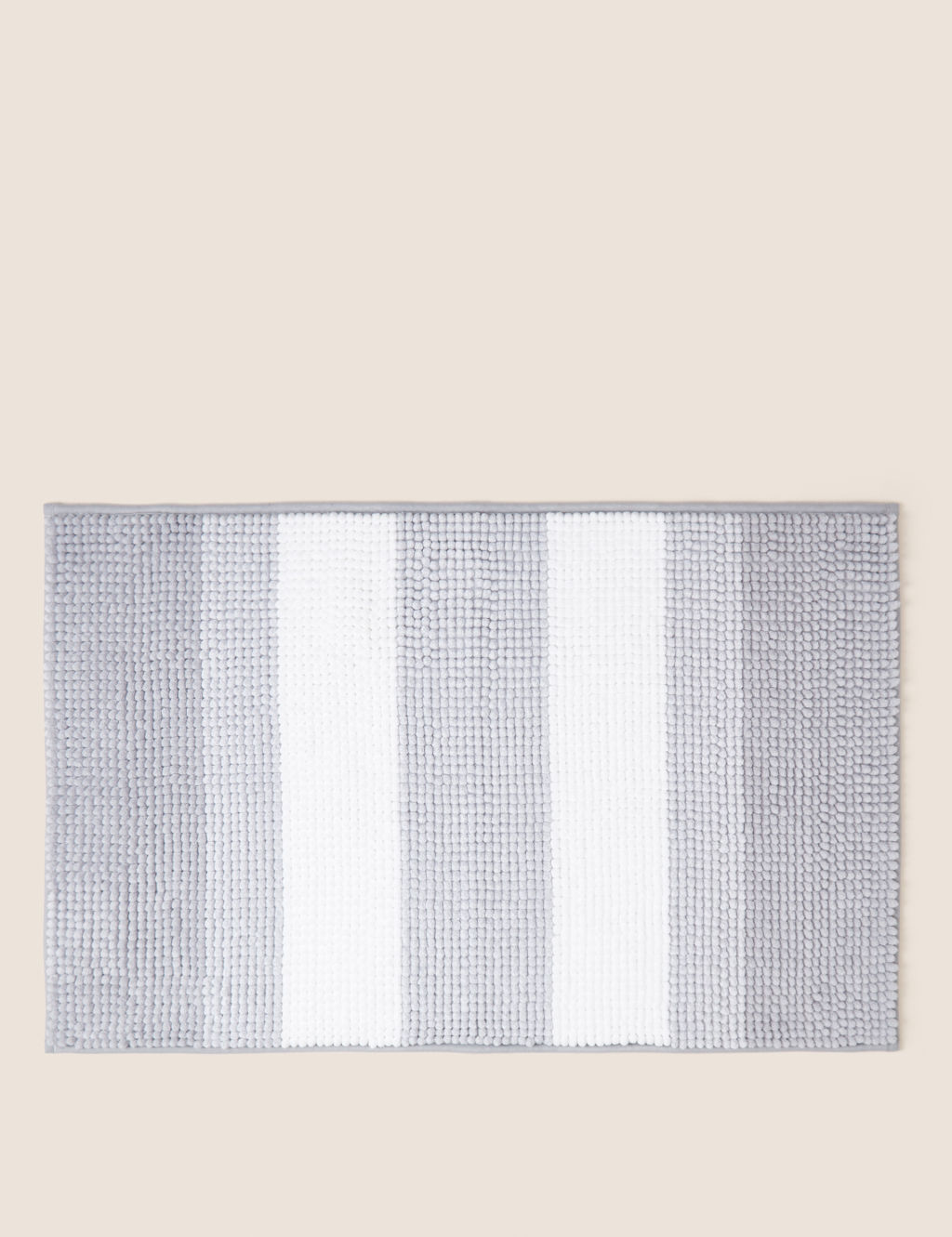 Bobble Striped Bath Mat