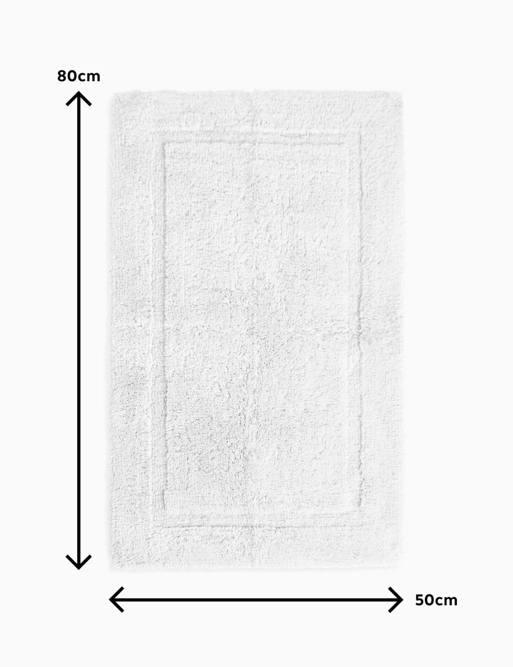 Egyptian Cotton Luxury Bath Mat 2 of 3