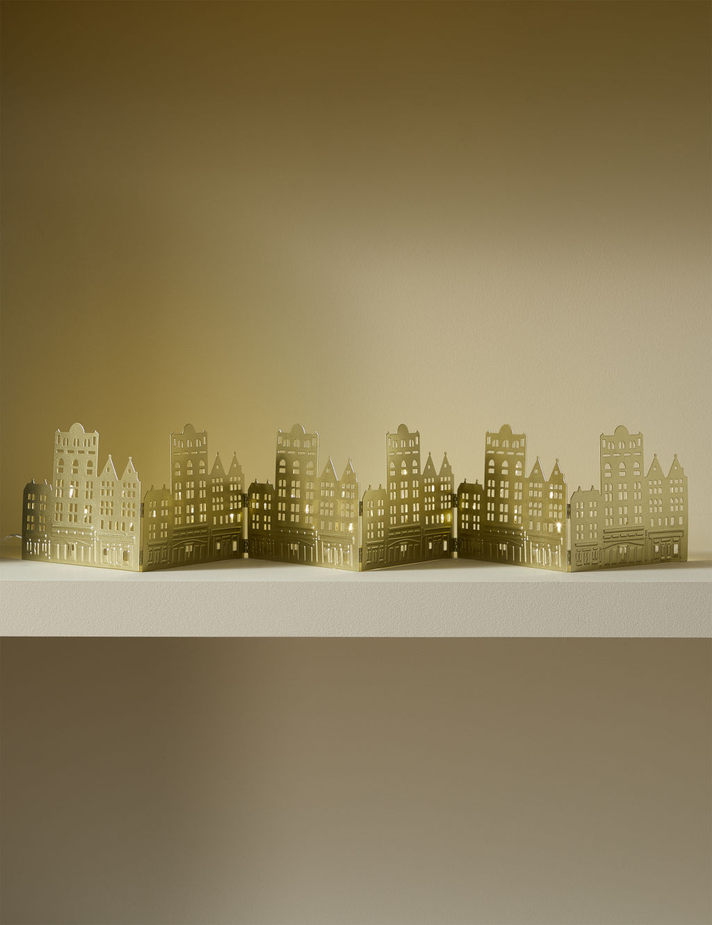 Light Up Townhouse Scene Decoration