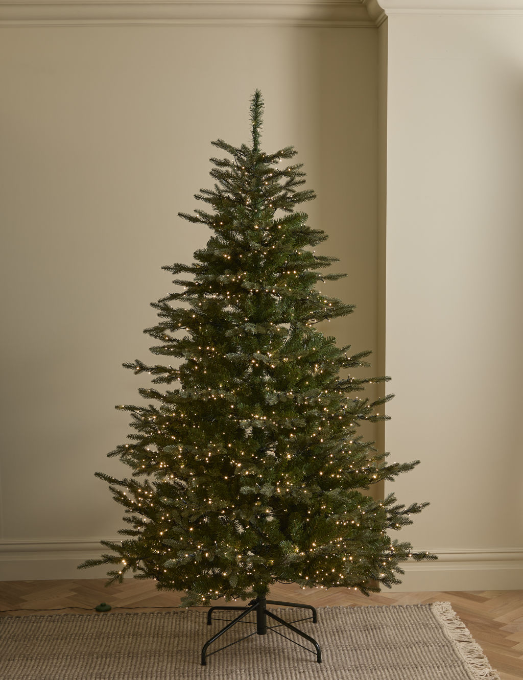 7ft Pre-lit Grand Fir Christmas Tree
