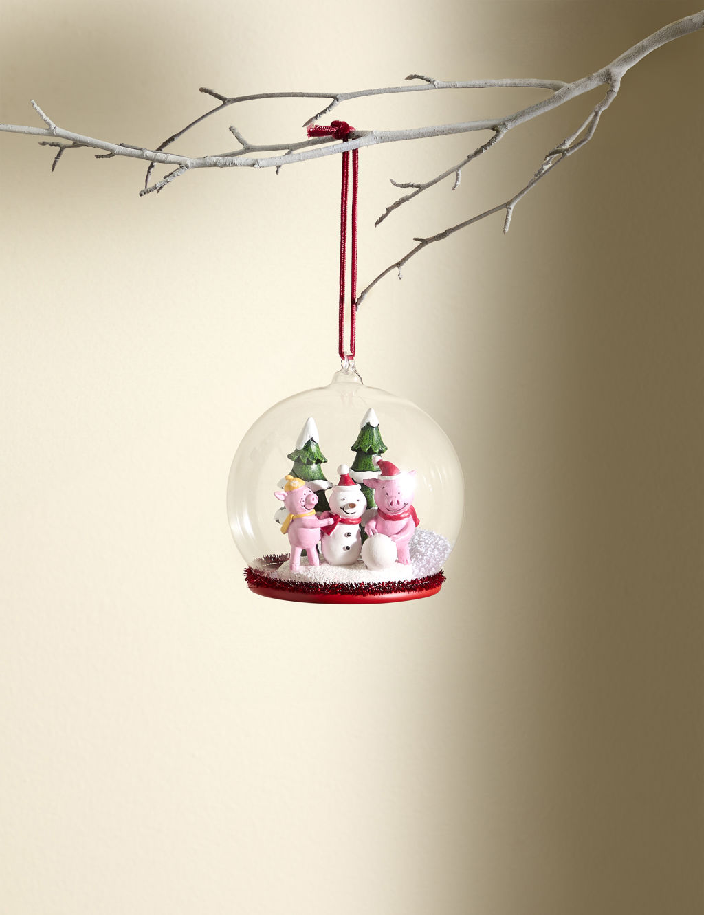 Percy Pig™ Cloche Hanging Decoration