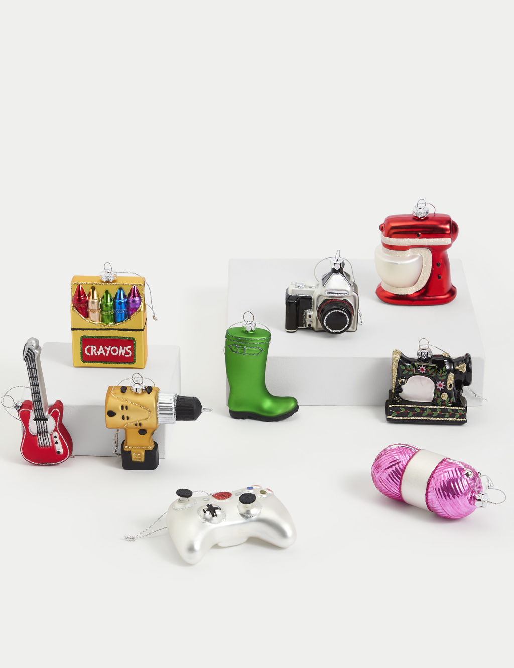 Glass Hanging Game Controller Decoration M&S Collection M&S IE